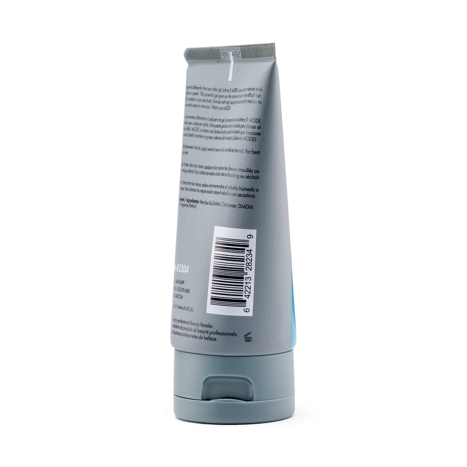JOHNNY B. Mode gel de peinado, textura gruesa que define el peinado