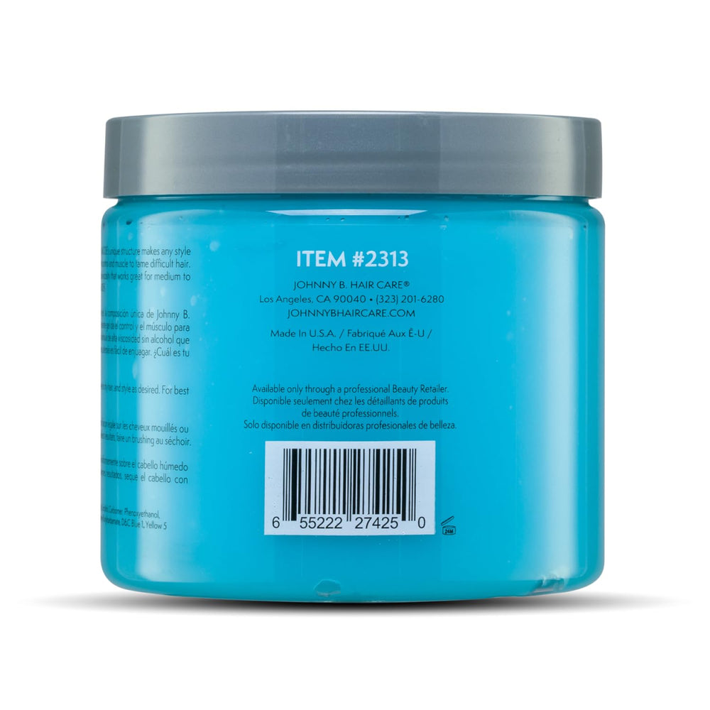 GEL JOHNNY B. Mode con textura densa para cabello medio a grueso.