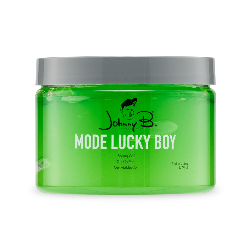 Johnny B. Mode Lucky Boy: bote de gel para fijación intensa en cabello medio a grueso.