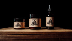 Johnny Slicks Formula 49 clay styling in action delivers firm hold and natural matte.