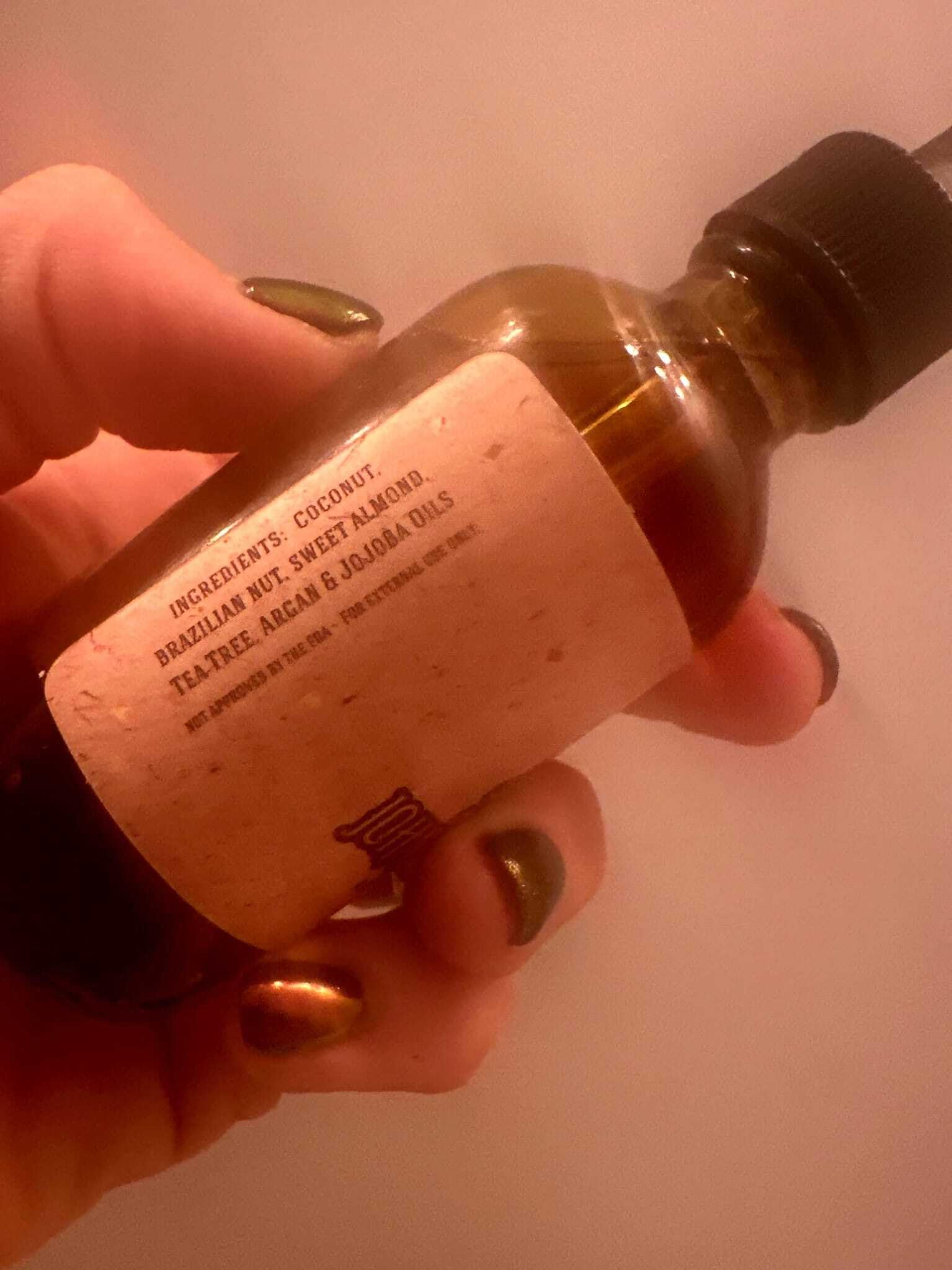 Johnny Slicks beard oil dropper image supports controlled hydration