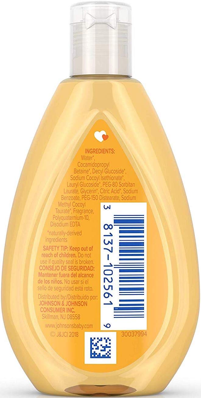 Johnson's Baby Champú pack6 viaje, estuche práctico para el baño del bebé