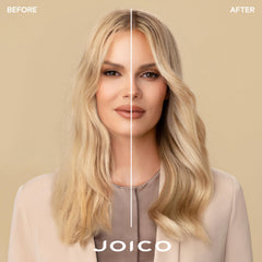 Joico Blonde Life Brightening Shampoo lather highlights powerful cleansing and blonde protection.