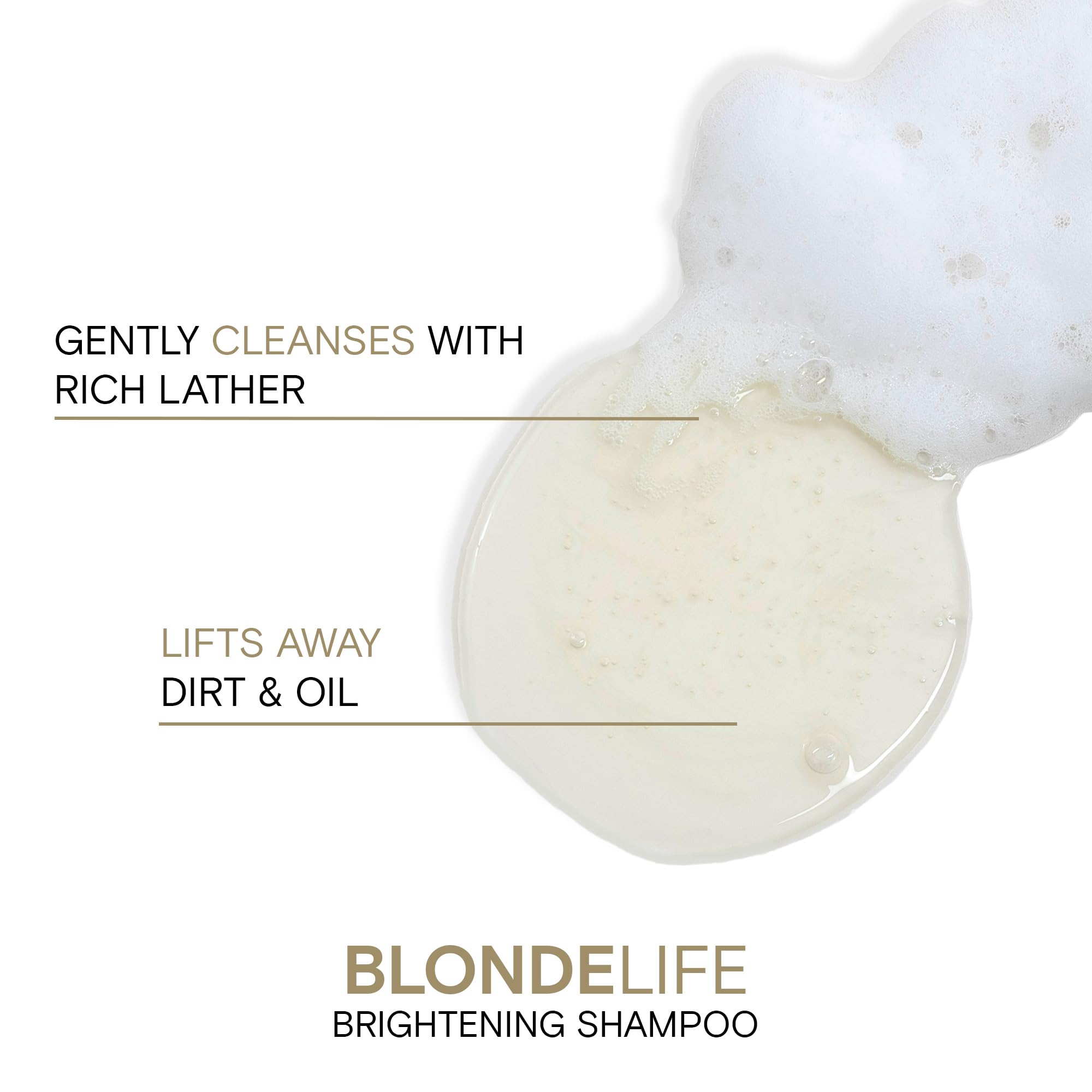 Joico Blonde Life Brightening Shampoo after wash leaves hair smooth and manageable.