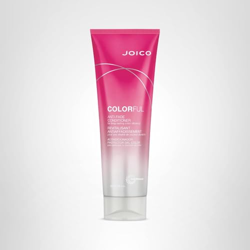 Joico Colorful Anti-Fade Conditioner with Camellia Oil and Pomegranate Extract boosts softness.