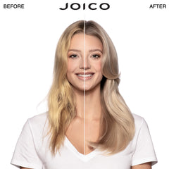 Joico Color Balance Purple Conditioner bottle for nourish and neutralizing yellow tones.