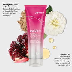 Joico Colorful Anti-Fade Conditioner pump enables easy dispensing and even coverage.