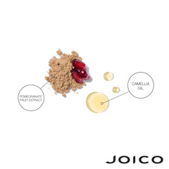 Joico Colorful Anti-Fade detangling close-up showing effortless glide for color-treated hair