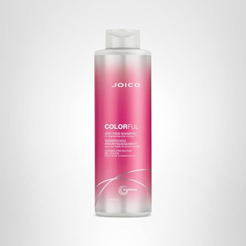 Joico Colorful Anti-Fade Shampoo bottle with pomegranate extract for color protection