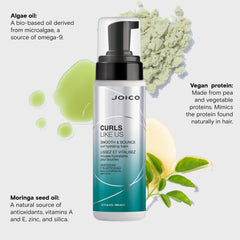 Moringa Seed Oil in Joico formula delivering hydration and shine.