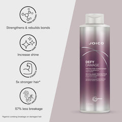 Joico Defy Damage Conditioner close-up texture reveals creamy conditioning formula