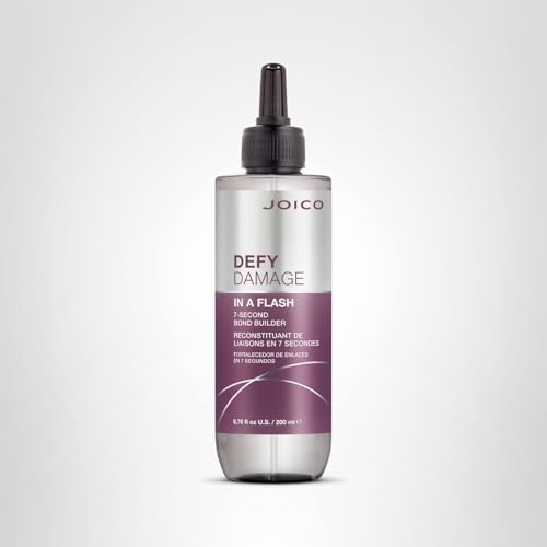 Joico Defy Damage In A Flash color-safe label on product.