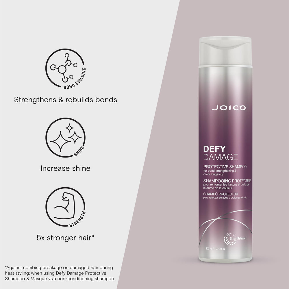 Joico Defy Damage Shampoo color protection for vibrant strands