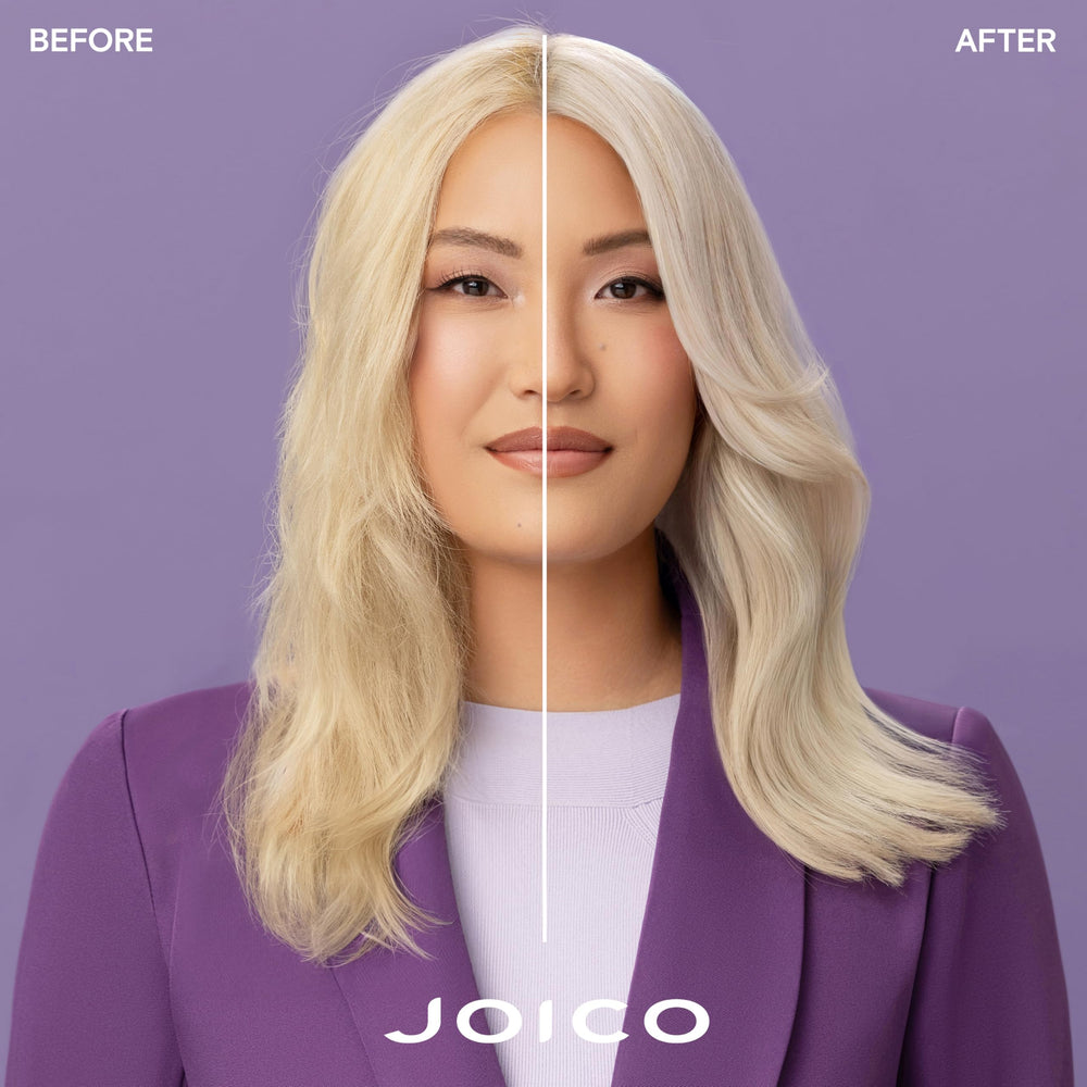 Joico Dream Blowout Cream being dispensed for quick, even application.