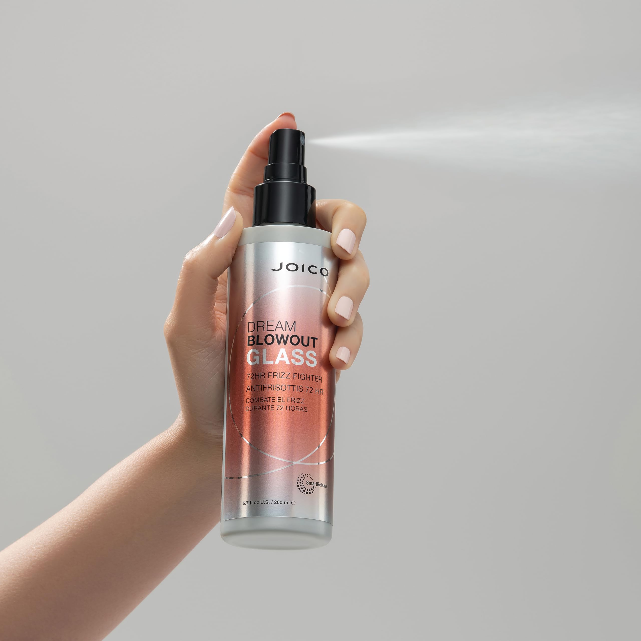 Joico Dream Blowout Glass proteina-vegan-smartrelease aporta estructura y brillo.