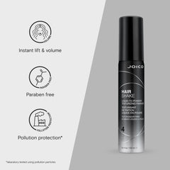Joico Hair Shake shake action demonstrates mobility and control