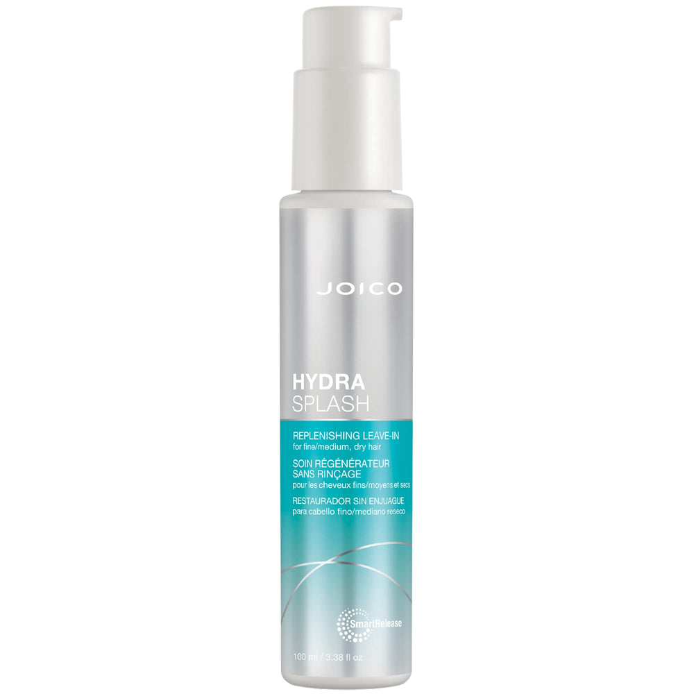 Joico HydraSplash bottle front view for easy pre-blow-dry use