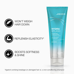 Joico Hydrasplash conditioner dispense close-up detangling super-fine hair