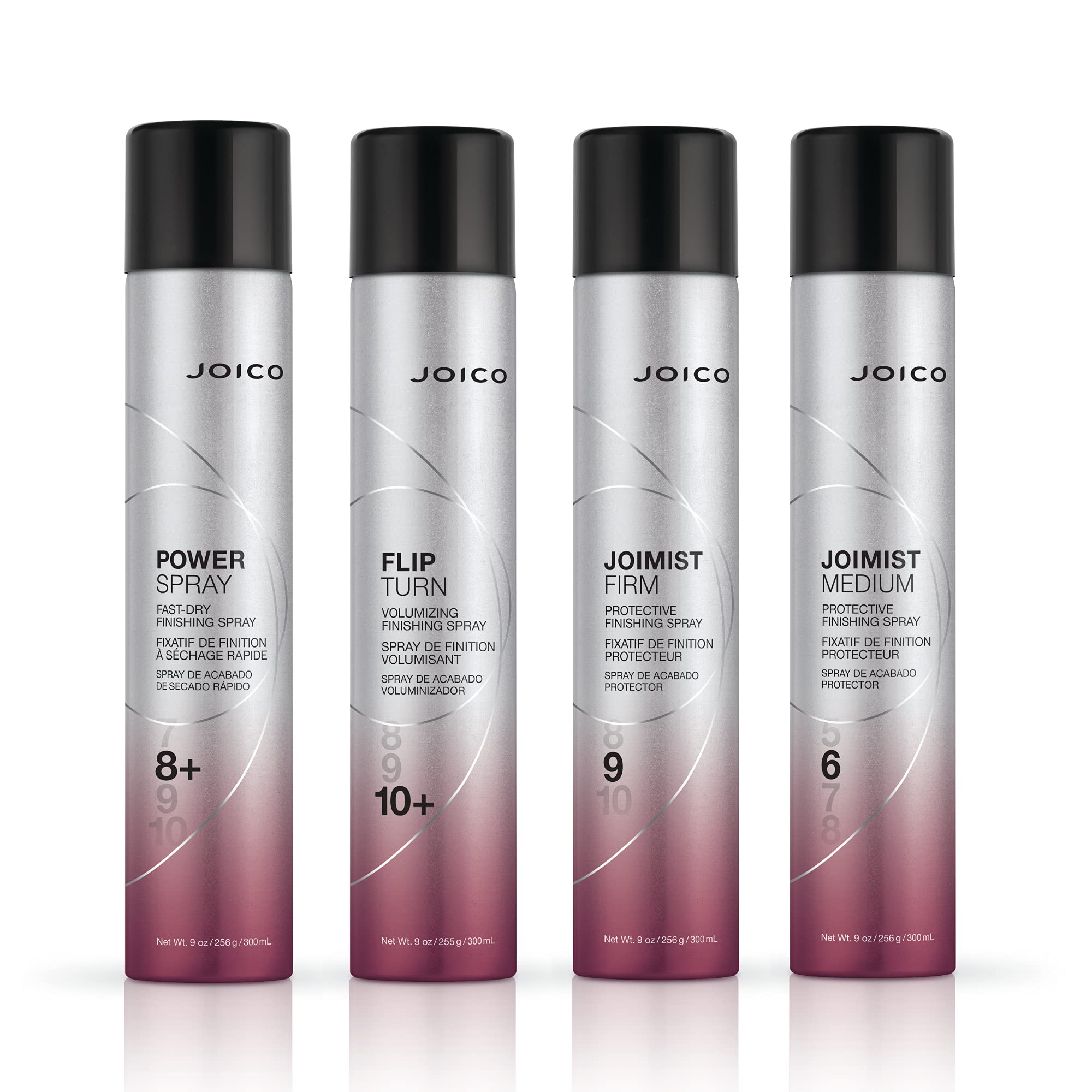 Joico JoiMist Firm heat-protection shield during heat styling.