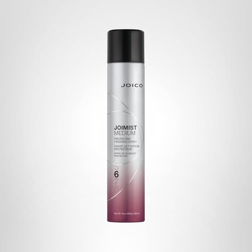 Joico JoiMist Medium delivers flexible, long lasting finish for most hair types.