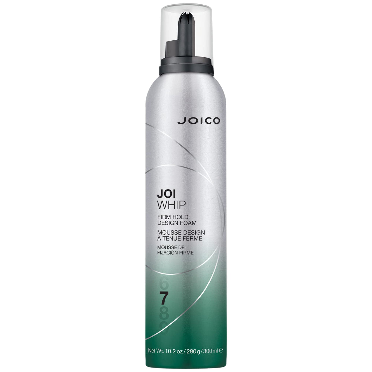 Joico JoiWhip mousse, volumen puro para peinados con cuerpo y brillo.