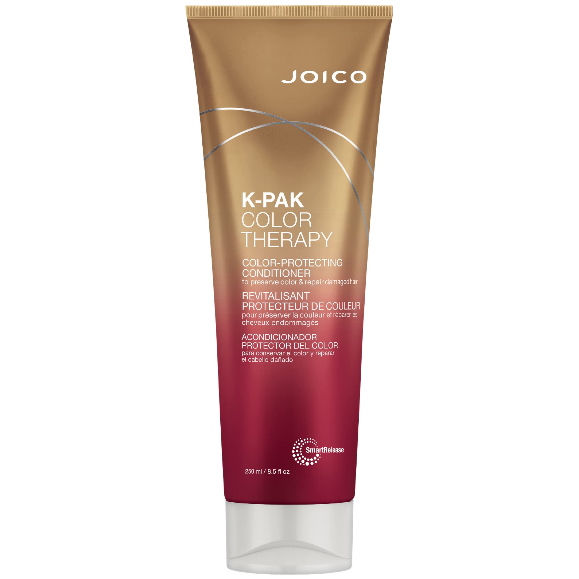 Joico K-PAK Color Therapy Conditioner bottle showing color protection for vibrant hair