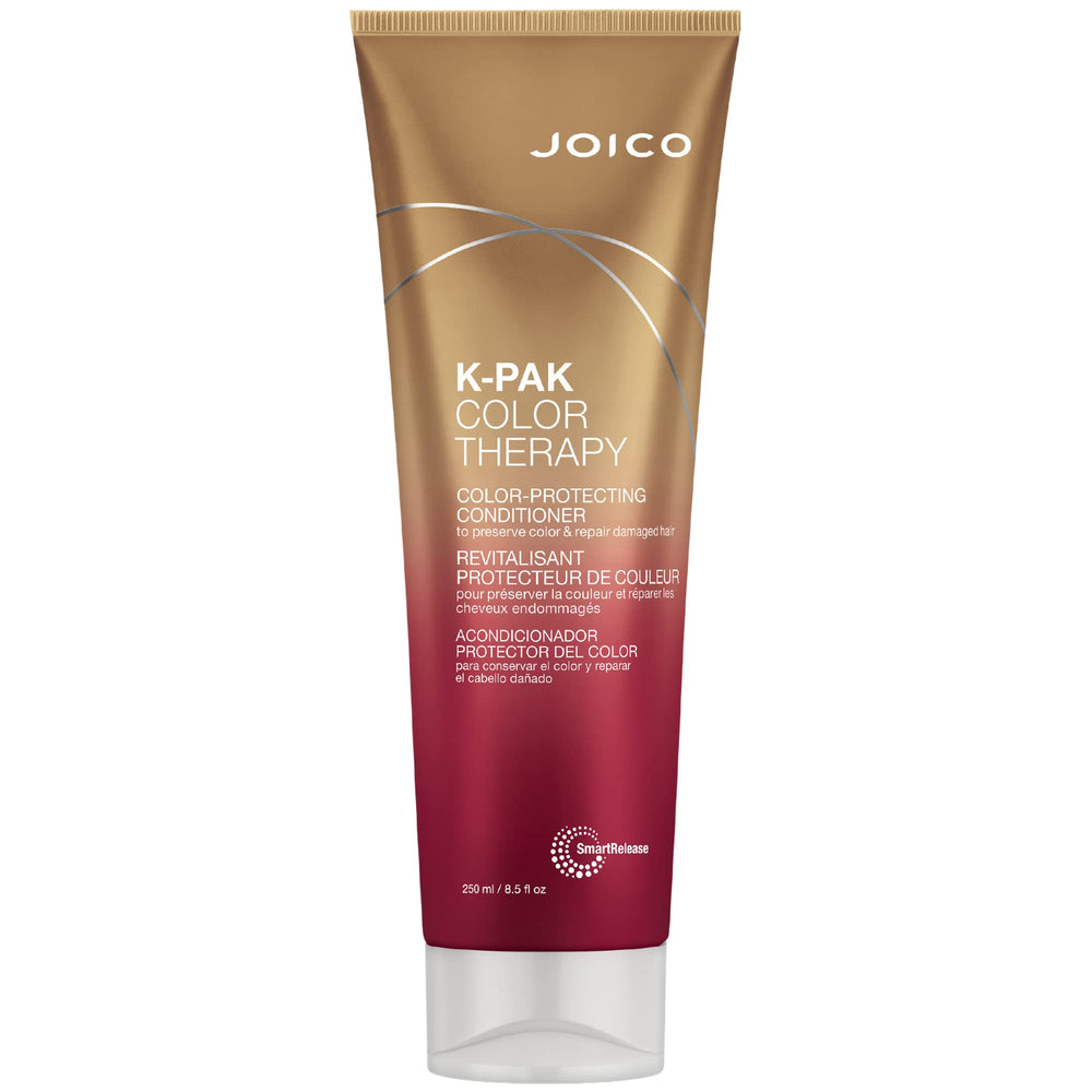 Joico K-PAK Color Therapy Conditioner bottle showing color protection for vibrant hair