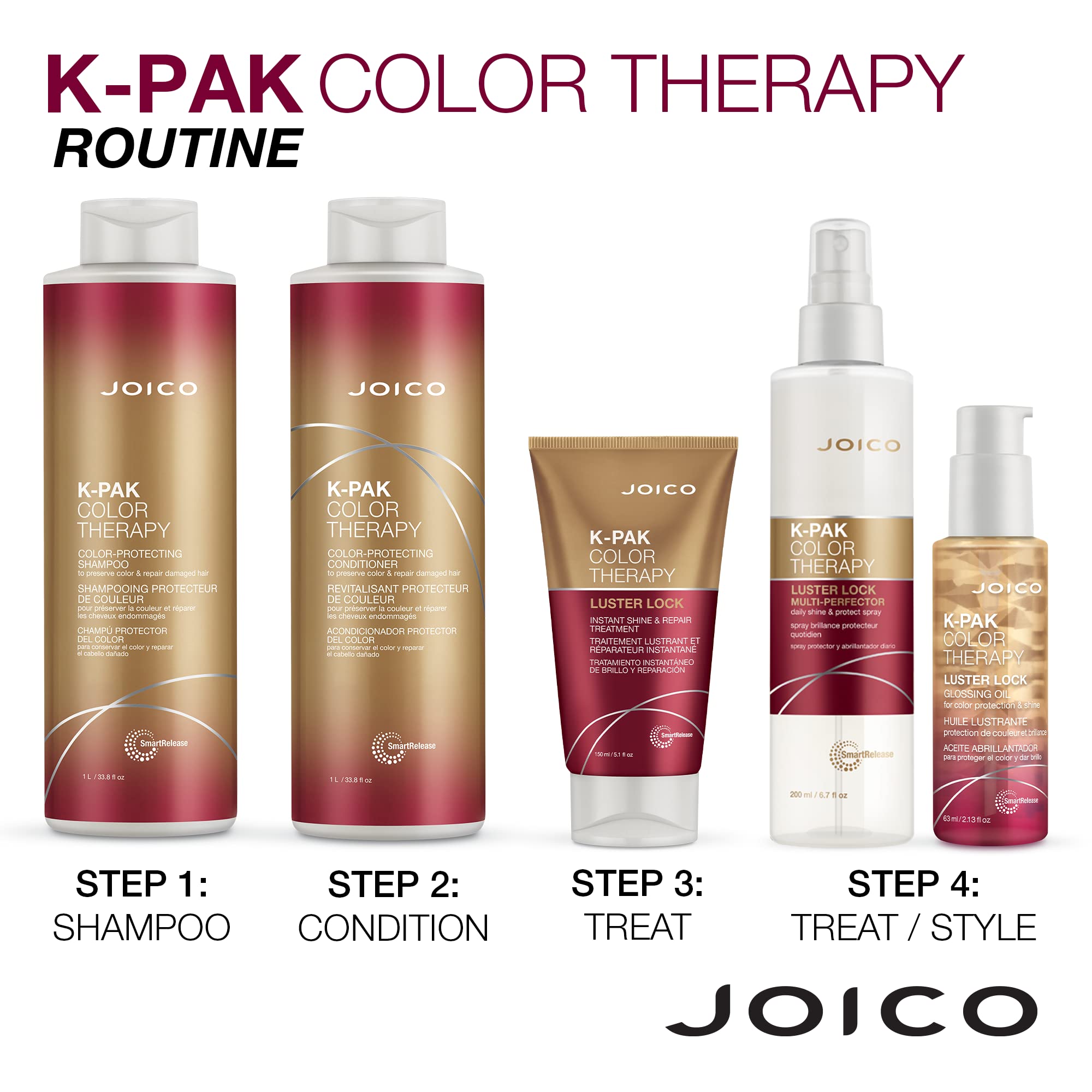Packaging varies for Joico Color Therapy duo-pack