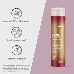 Joico K-PAK Color Therapy shampoo with argan oil for deep hydration and shine