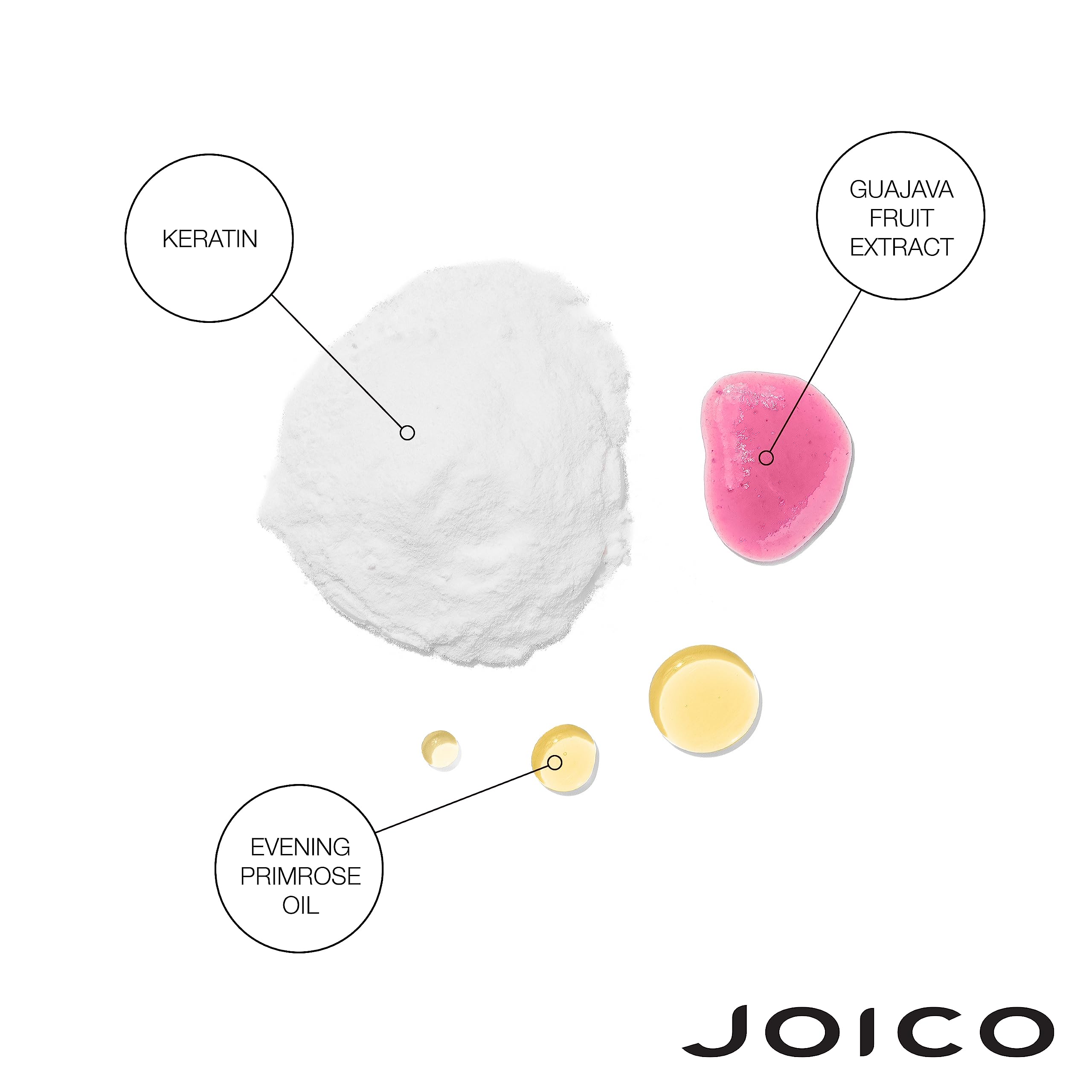 Joico K-Pak Daily Conditioner application on hair for smoothness.