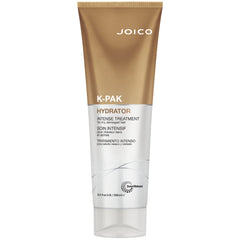 Joico K-Pak Hydrator intense bottle provides instant moisture for dry hair.