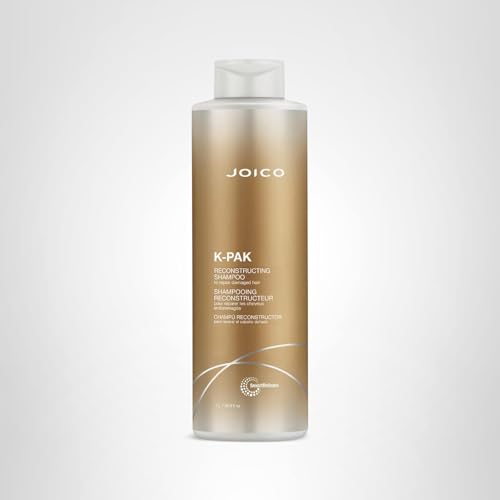 Joico K-PAK shampoo pour reveals rich foam for gentle cleansing