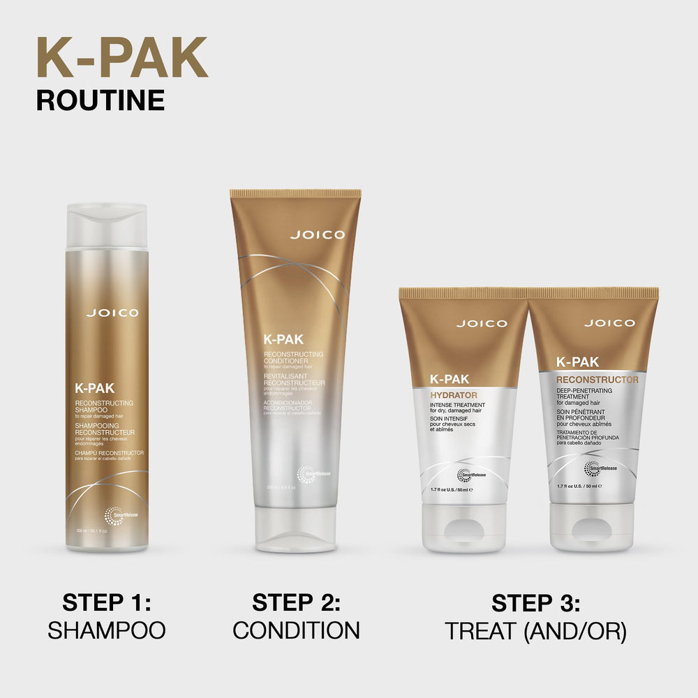 Joico K-PAK Reconstructor, protección UV con extracto de guayaba.