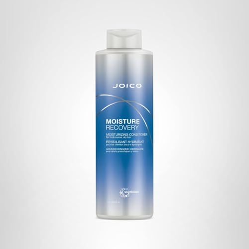 Creamy Joico Moisture Recovery conditioner swatch for detangling and moisture