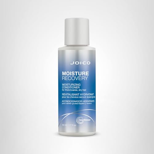 Joico Moisture Recovery: envase compacto de 50 ml para viaje.