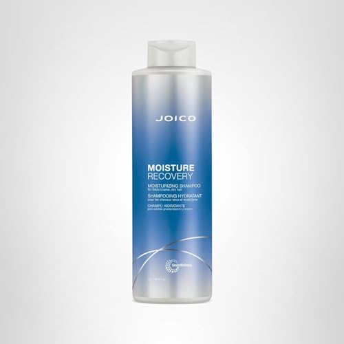 Soft, shiny hair after Joico Moisture Recovery Shampoo use.