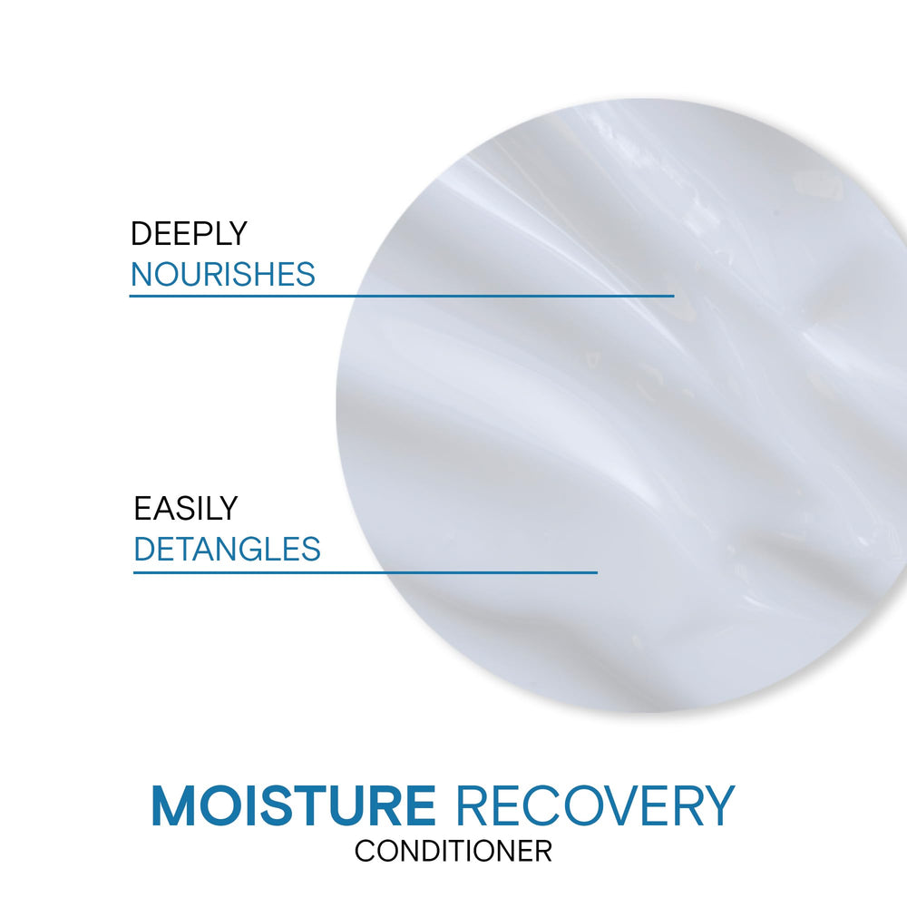Joico Moisture Recovery: manteca de karité nutre profundamente el cabello seco.