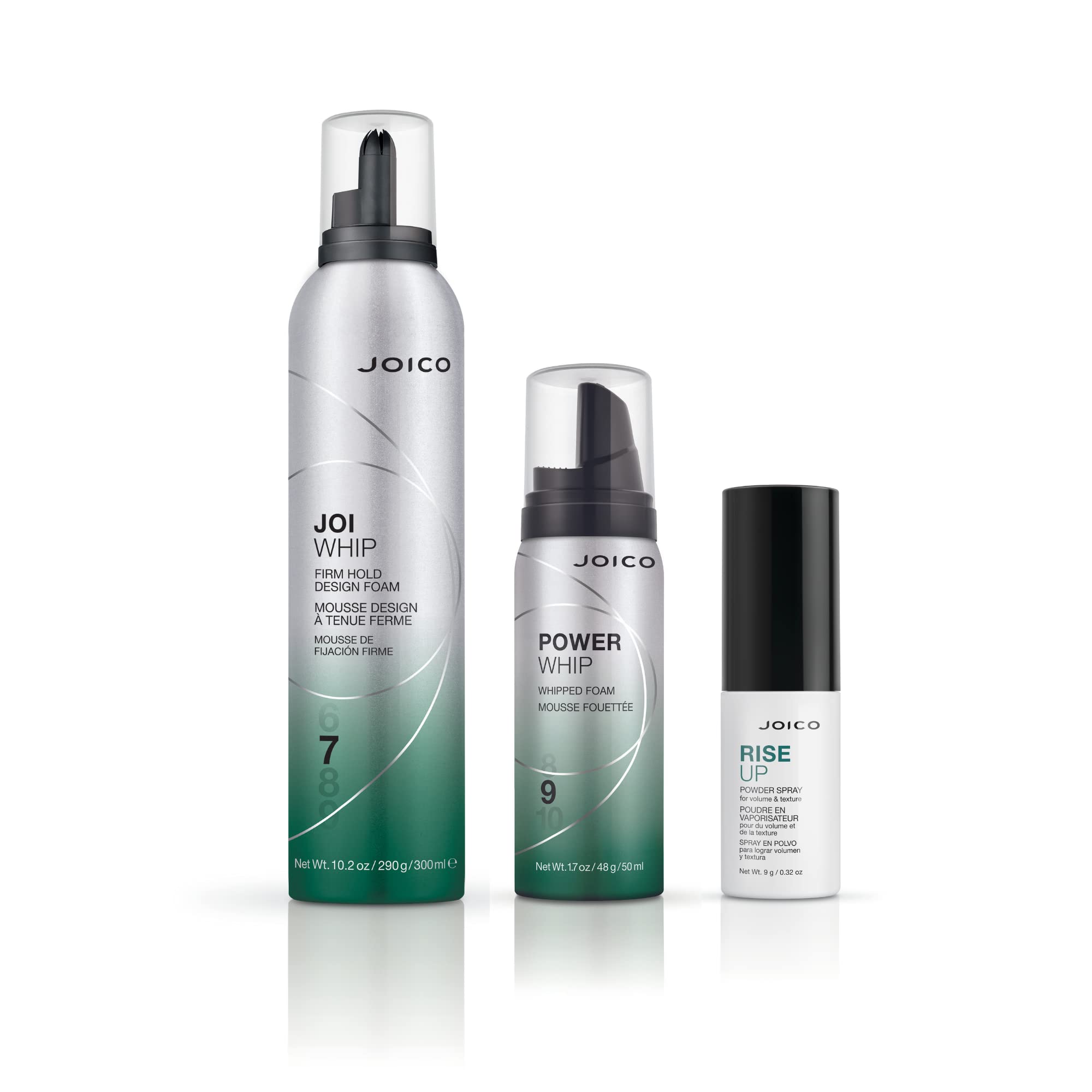 Joico Power Whip fórmula sin siliconas ni parabenos para cabello ligero.