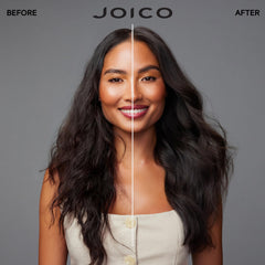 Joico Scalp Vitality shampoo lather illustrating deep cleanse without weighing hair down
