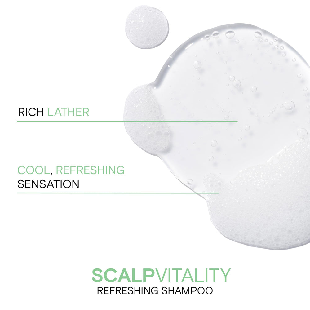 Joico Scalp Vitality stinging nettle leaves underline vitamins supporting scalp environment
