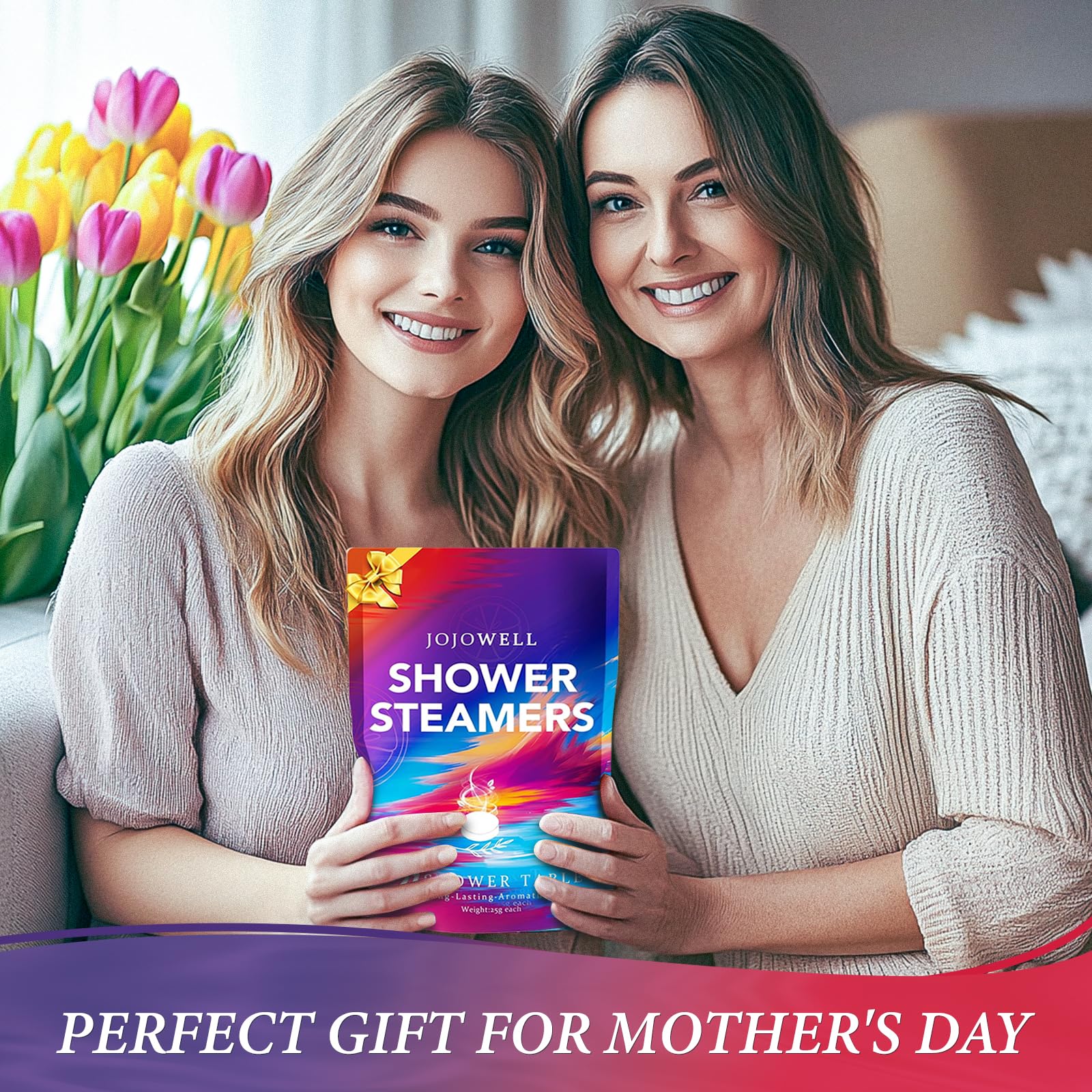 JoJowell accesorios con bolsas de malla y ventosas para uso versátil