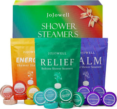 JoJowell gift box shower steamers offer a ready-to-gift spa experience