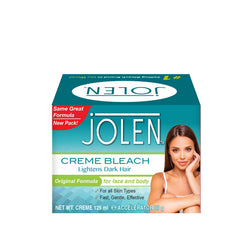 Jolen Creme Bleach Original Formula 125ml box for at-home lightening
