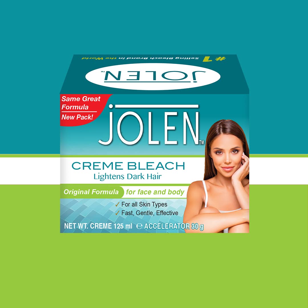 Jolen Creme Bleach Accelerator 30g jar enables even lightening at home