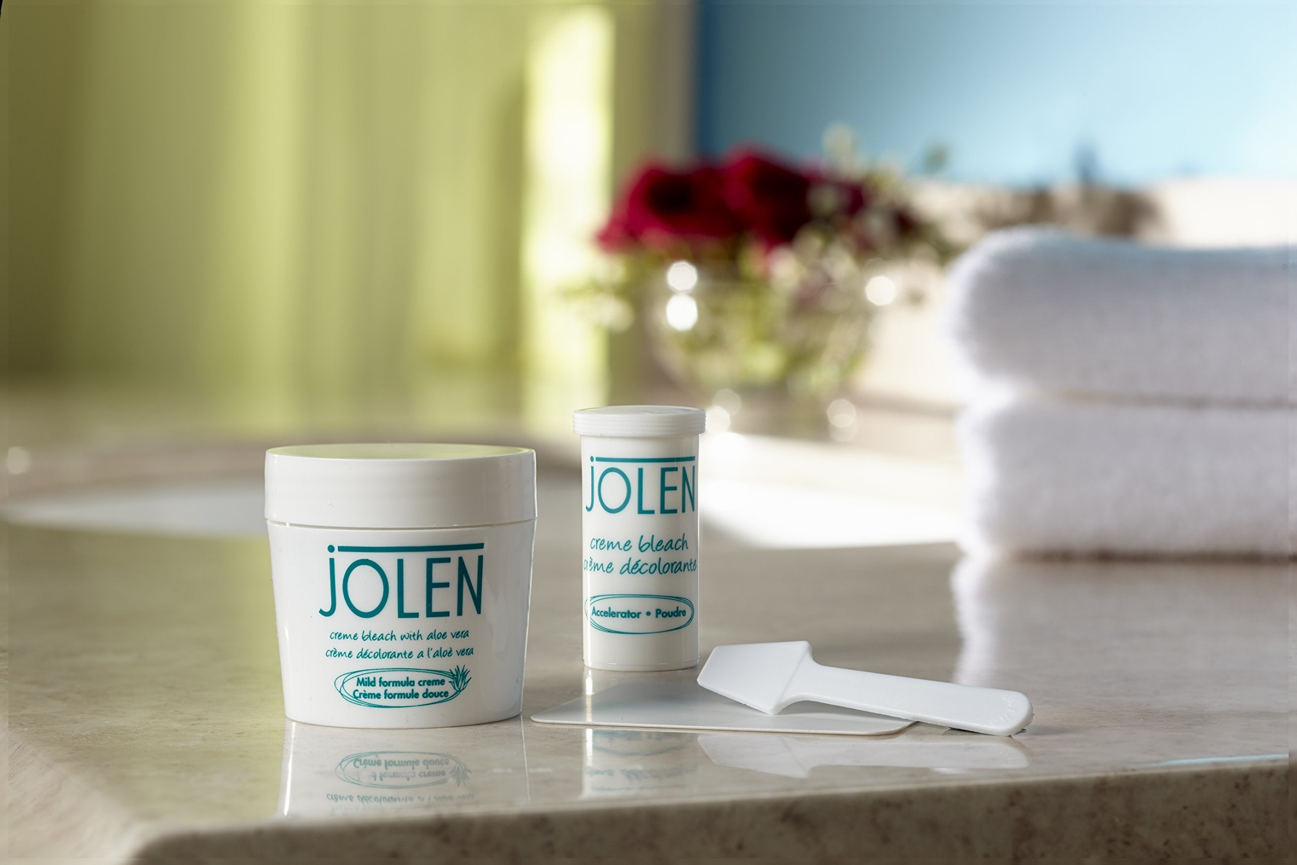 Jolen Mixing Tray for precise, mess-free application of the bleach