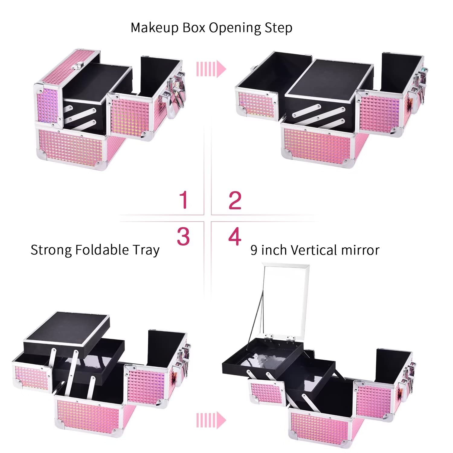 Joligrace Mermaid Pink stainproof bottom simplifies cleaning after spills