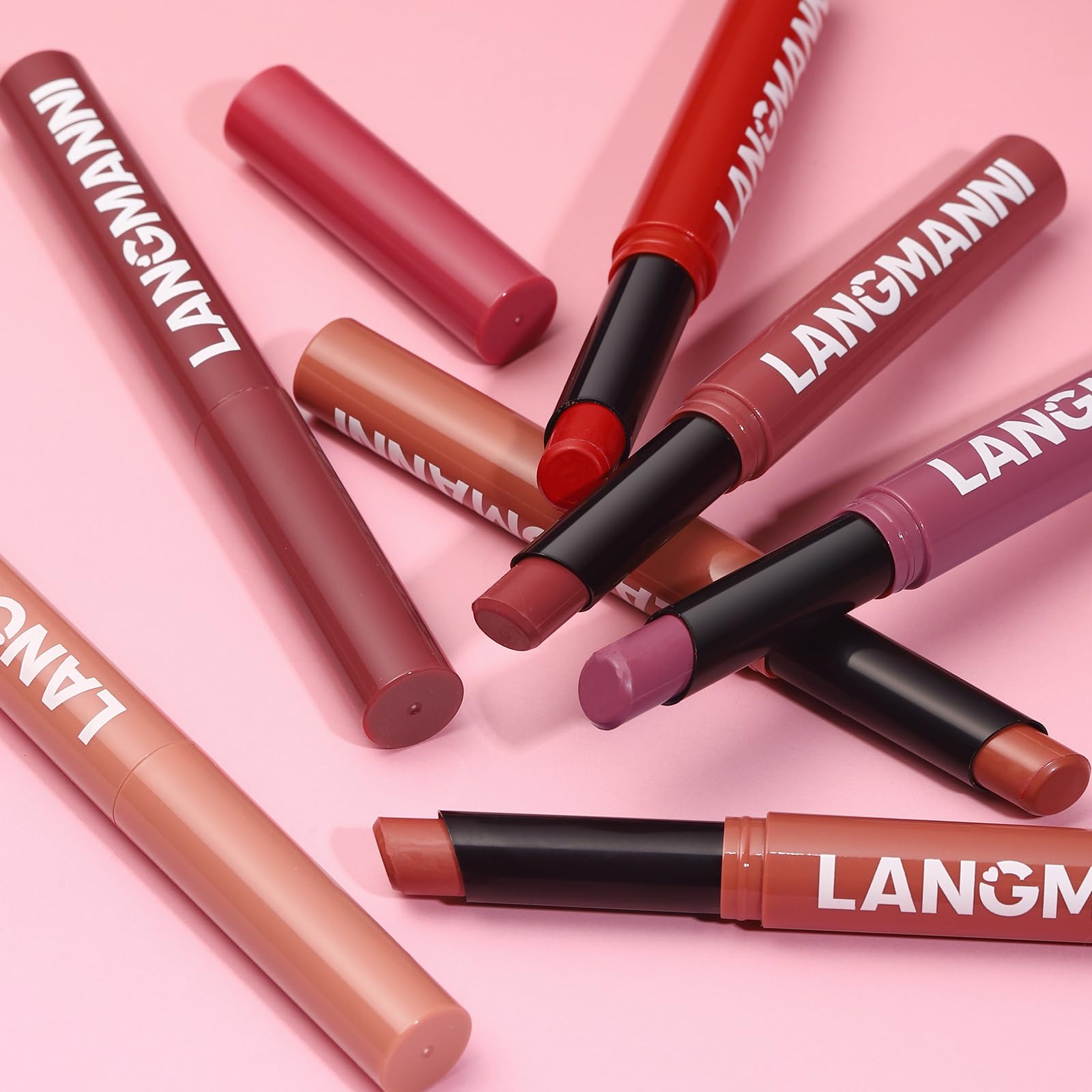 Jolilab color range supports daily looks with nude to bold choices.