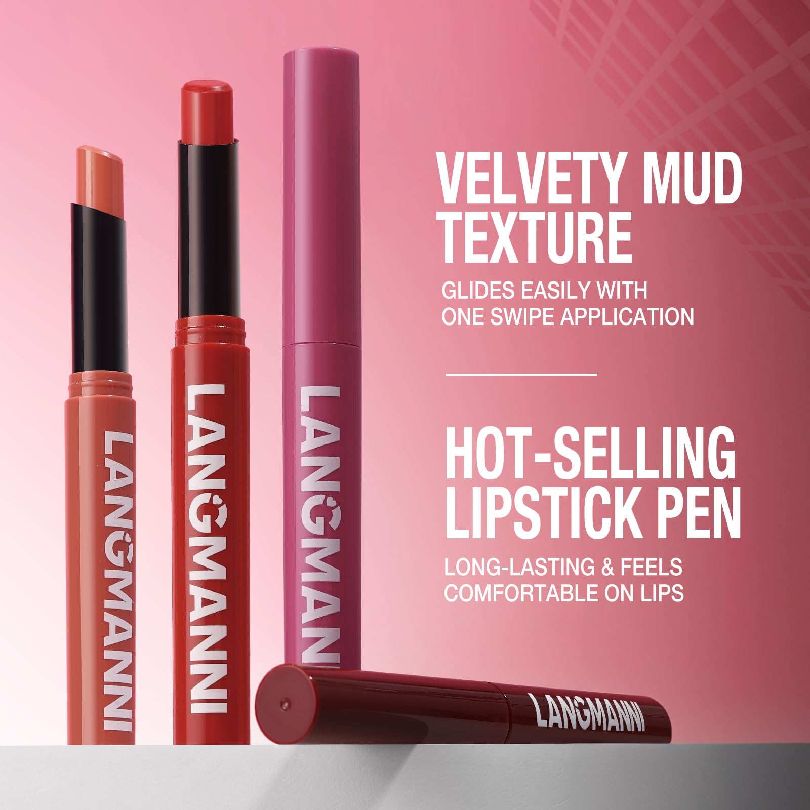 Jolilab long-wear waterproof lip color demonstrates lasting, smudge-resistant performance.