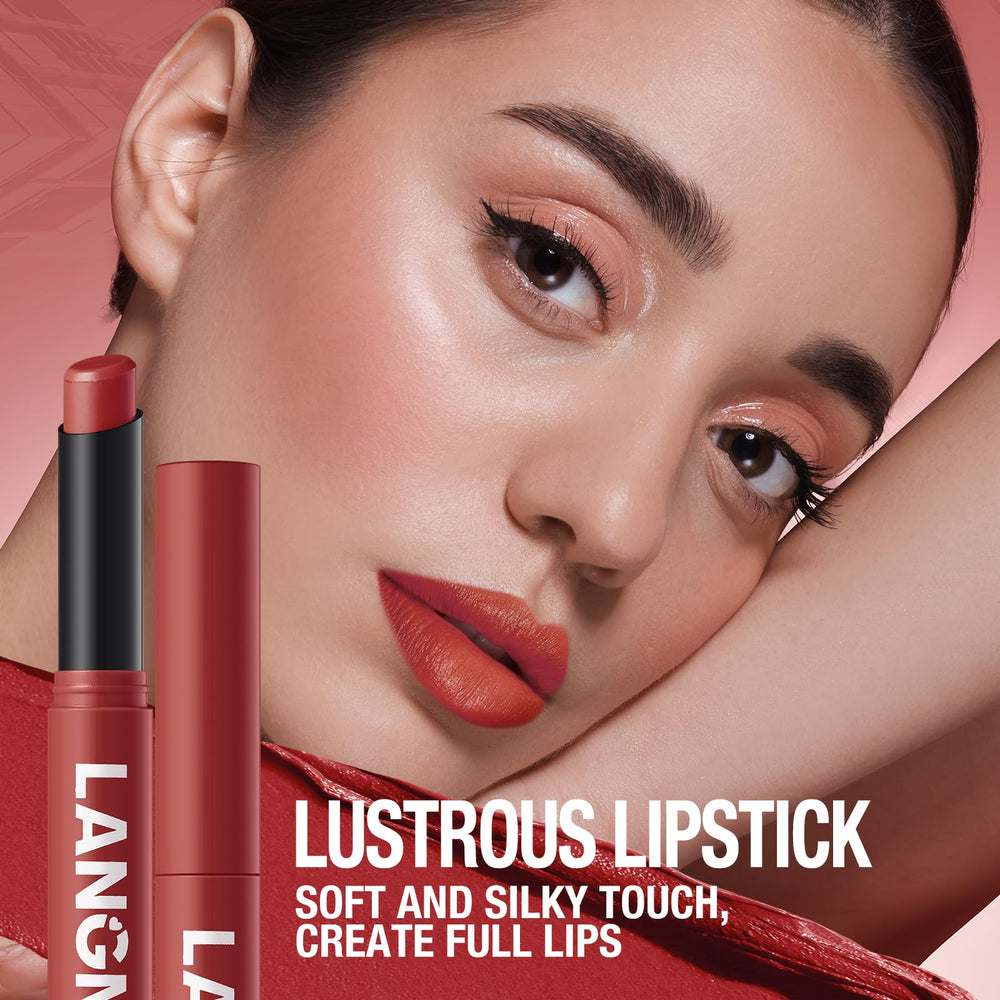 Jolilab vegan formula lipstick highlights gentle, comfortable wear for sensitive lips.