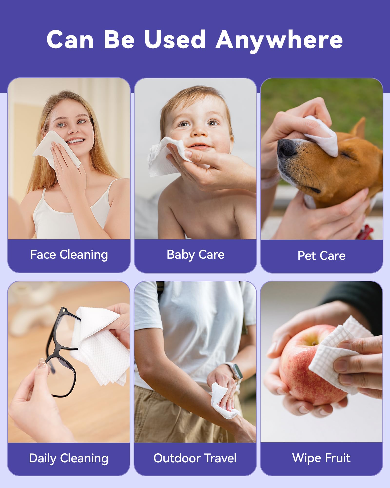 Jolly Care toallas para limpieza del hogar y oficina.